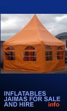 inflatables tents 